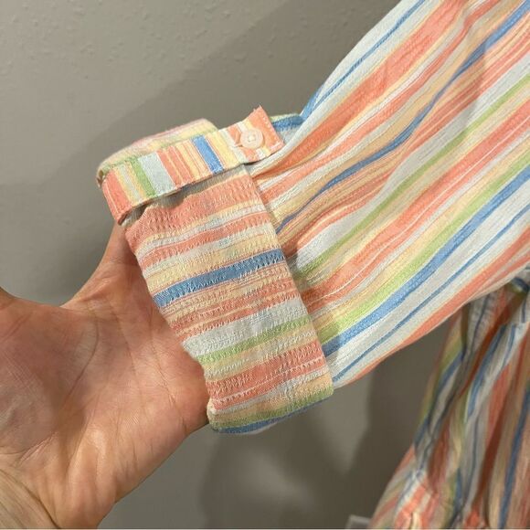 Tommy Hilfiger striped button Down dress - Picture 9 of 16